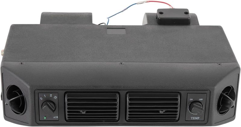 Photo 1 of Universal Air Conditioner, 12V 30W Car Air Conditioning Evaporator with Mounting Brackets and Drain Hose, Under-Dash 3-Speed A/C Heating Cooling Unit for Car, Truck, Car RV?32 Pass 4 Way Coil