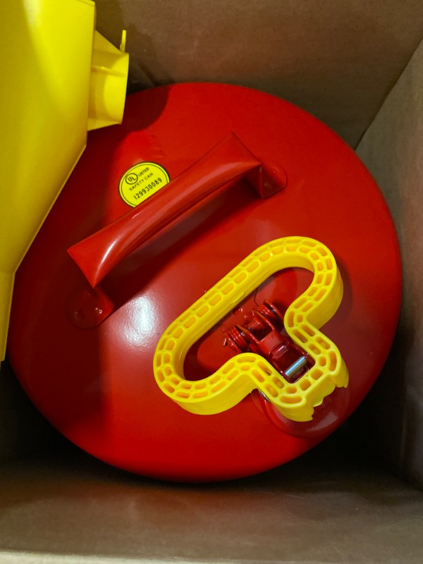 Photo 1 of EAGLE UI50FS 5 gal. Red Galvanized steel Type I Safety Can for Flammables