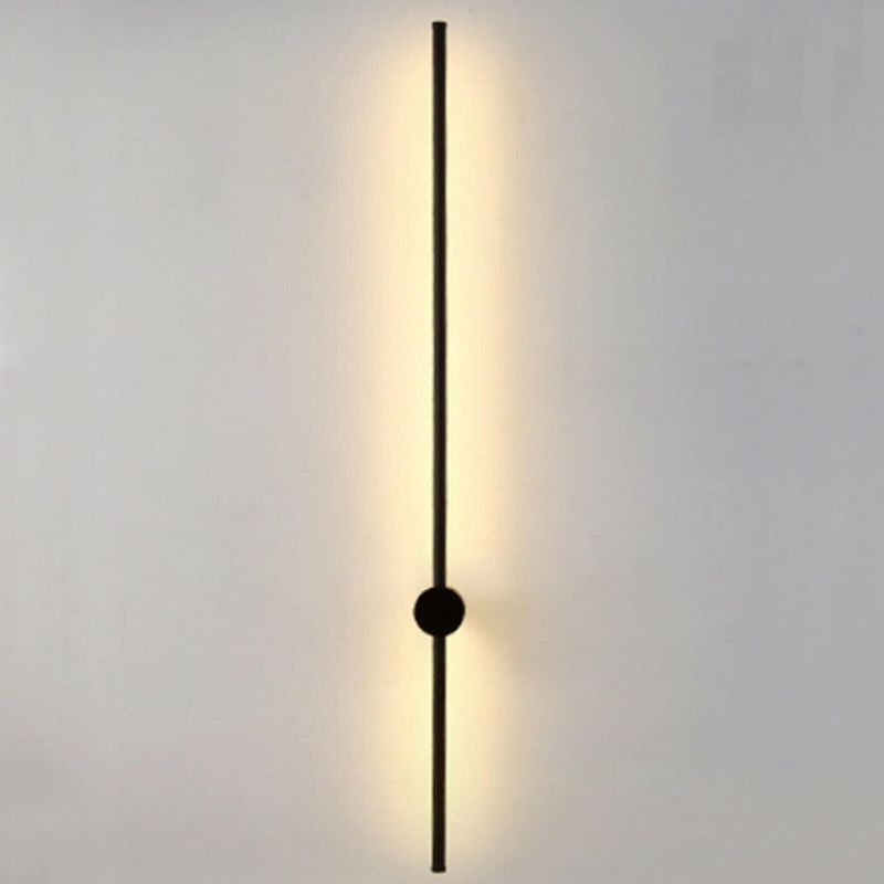 Photo 1 of 39" LED Wall Light, 110V 20W Modern Integrated LED Linear Wall Light Long Strip Wall Lamp, Metal &Acrylic Sconce Fixture for Bedroom Living Room Outdoor Indoor, 3000K Color Temperature