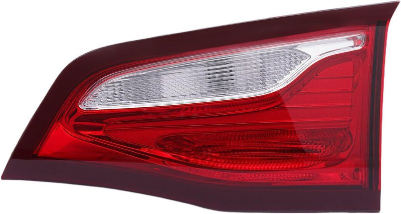 Photo 1 of For 2018 2019 2020 Chevy Equinox Halogen Inner Tail Light Rear Light Rear Brake Lamp Assembly Black Housing Red Clear Lens Right Passenger Side (RH)