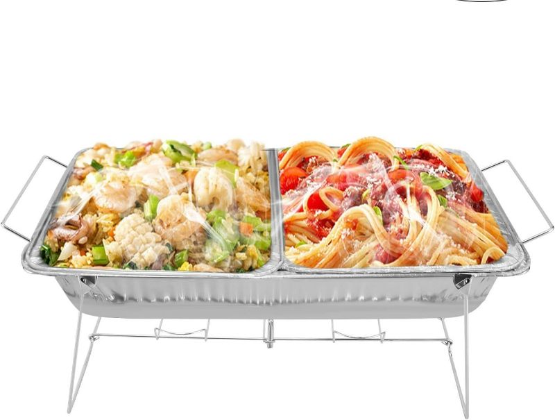 Photo 1 of Chafing Wire Rack, ?Buffet Stand - 24 Pack Full Size Racks For Dish Serving Trays Food Warmer Catering Supplies for Parties, Occasions, or Events