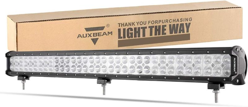 Photo 1 of Auxbeam 30 inch LED Light Bar 198W Light Bar Combo with 66pcs 3W Led Chips Driving Light for Off-Road Truck 4x4 Military Mining Boating Farming and Heavy Equipment