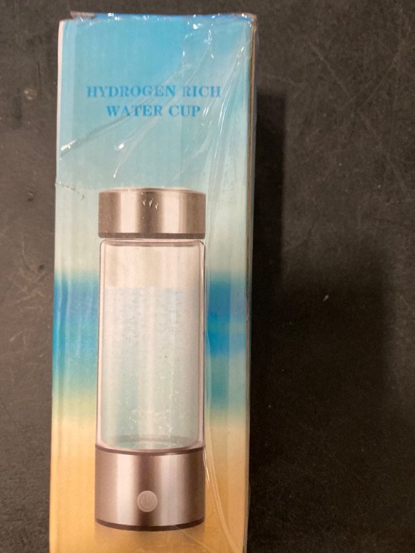 Photo 3 of Hydrogen Water Bottle, Hydrogen Water, Portable Hydrogen Water Machine, Hydrogen Water Bottle Generator, Hydrogen Water Ionizer Glass Health Cup for Travel