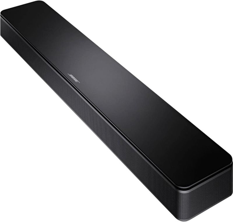 Photo 1 of Bose TV Speaker - Soundbar for TV with Bluetooth and HDMI-ARC Connectivity, Black, Includes Remote Control and H&A High-Speed HDMI 6' Cable