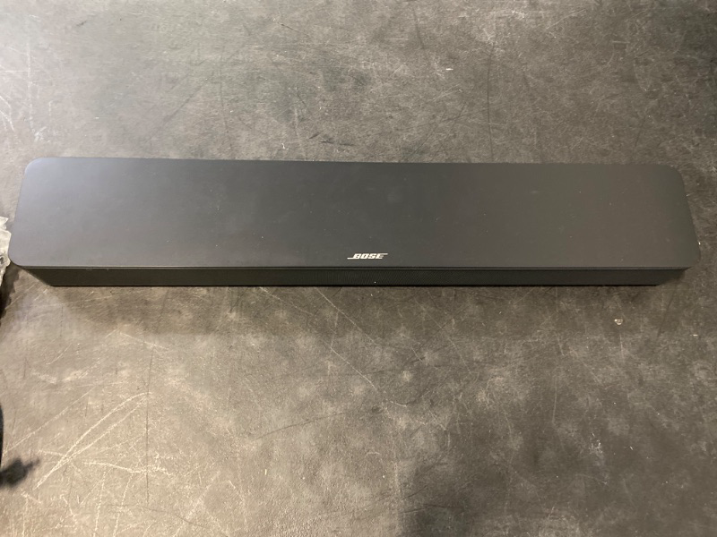 Photo 2 of Bose TV Speaker - Soundbar for TV with Bluetooth and HDMI-ARC Connectivity, Black, Includes Remote Control and H&A High-Speed HDMI 6' Cable