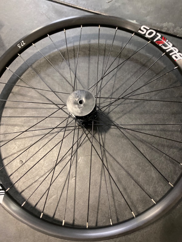 Photo 2 of BUCKLOS 27.5/29 inch Thru Axle Boost MTB Wheelset, Front 15 * 110mm Rear 12 * 148mm Disc Brake Mountain Bike Wheel, AL6061 32H 1.9/2.5 Double Wall Clincher Dual, Fit 8 9 10 11 Speed Cassette XC AM DH…