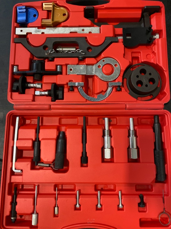 Photo 2 of Engine adjustment tool timing belt steering chain change lock Opel Vectra Astra Corsa X20 diesel & petrol