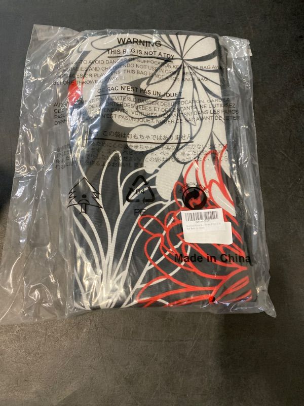 Photo 1 of Black Red Floral Antifatigue Kitchen Bath Door Mat Cushioned Runner Rug, Washable Welcome Floor Sink Mat, Abstract Black Background Waterproof & Non-Slip Comfort Standing Doormat for Kitchen, 18"x30"
