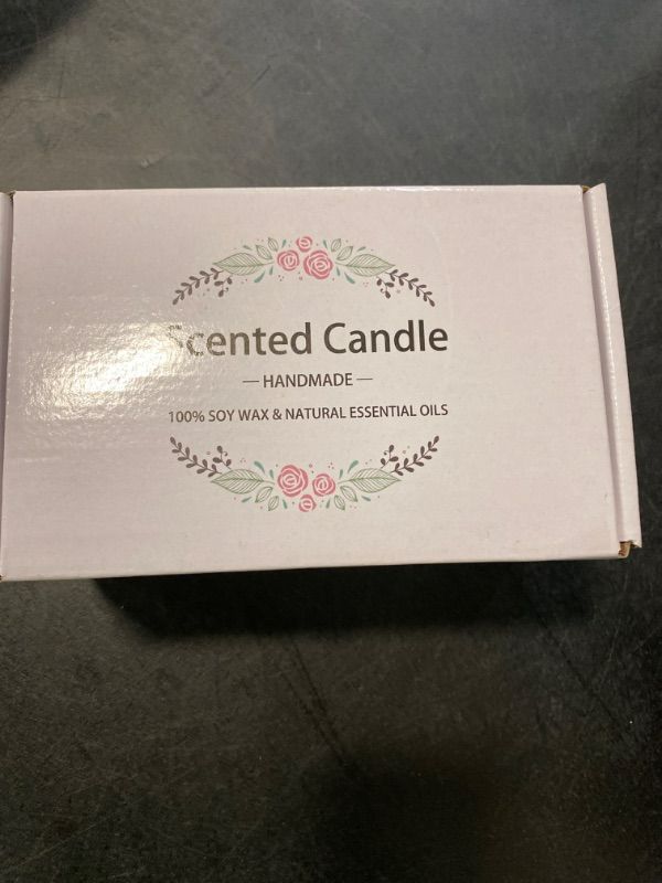 Photo 3 of 2 Pack Scented Candles Set for Women, Candles for Home Scented, Aromatherapy Candle Gifts for Mothers Day, 100% Soy Wax Candles