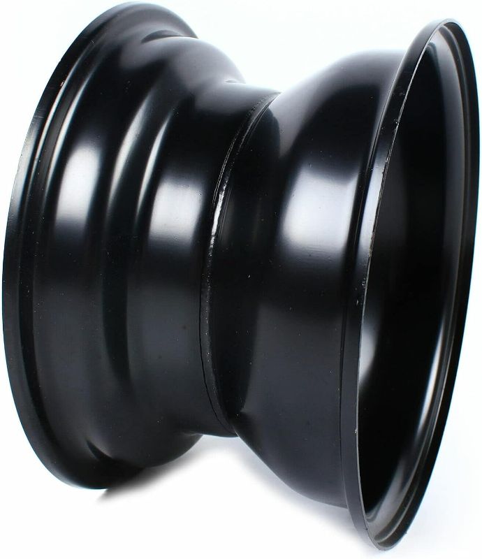 Photo 1 of 7" ATV Wheel Rim 3 Lugs 16x8-7 Tire Rim Parts for 125cc ATV Black Wheel Rim Tire 3 Holes 78mm Hole Distance, Black