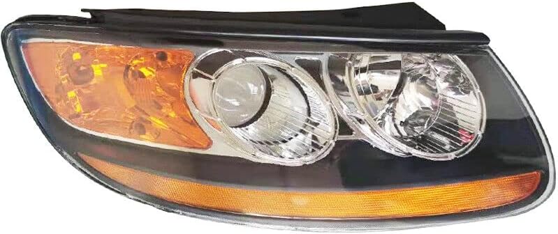 Photo 1 of For 2007 2008 2009 2010 2011 2012Hyundai Santa Fe Headlight Assembly, Passenger Side Halogen Headlamp Set Front Right Headlights Replacement (R)