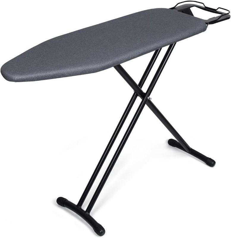 Photo 1 of Duwee 12"x36" Ironing Board with Heat Resistant Cover and Thicken Felt Pad, Heavy Sturdy Legs