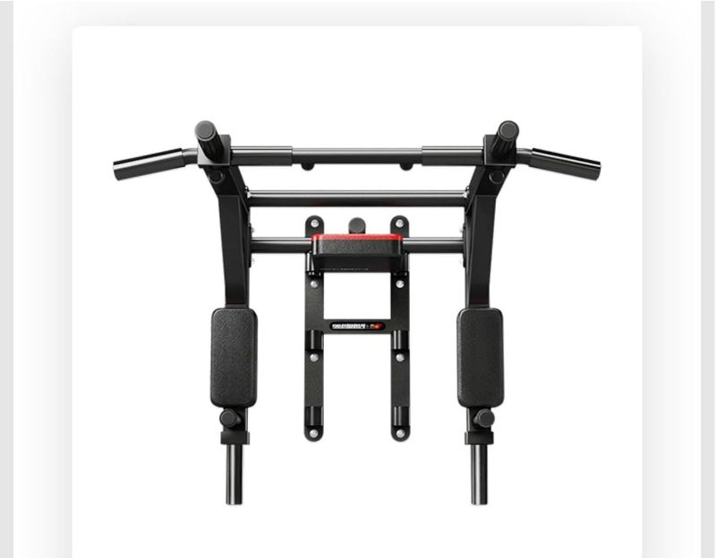 Photo 1 of Pull-up bar and dips for wall mounting, multifunctional pull-up tower for home and gym, professional muscle trainer, sporting goods arm training stand made of steel construction