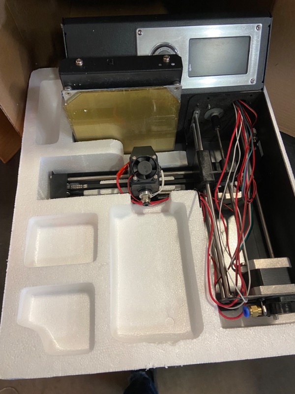 Photo 2 of MALYAN M200 FDM Mini 3D Printer - Fully Assembled 3D Printers for Kids and Beginners, Free Sample PLA Filament and MicroSD Card Preloaded with Printable 3D Models, Printing Size 120x120x120mm