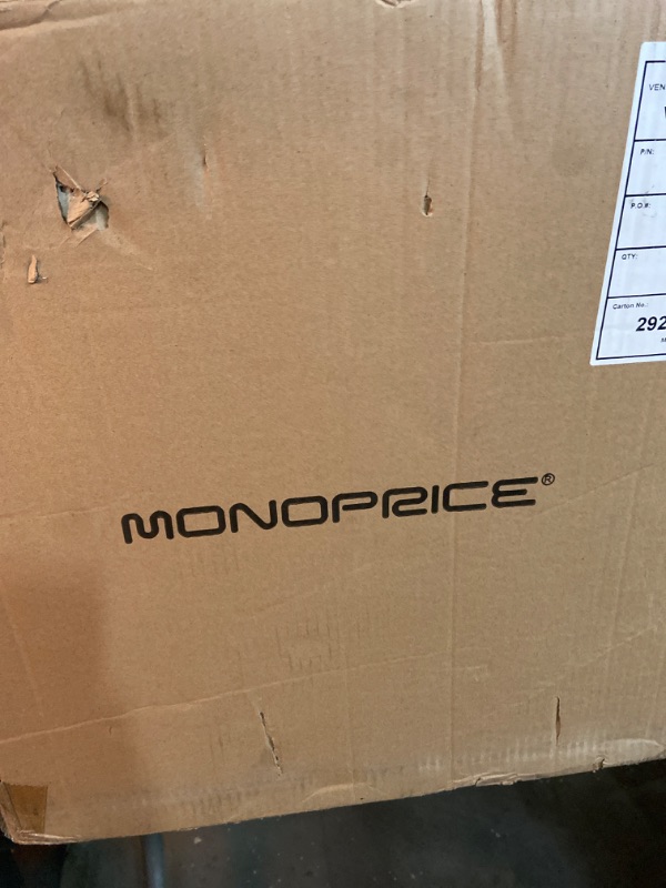 Photo 3 of Monoprice 12in 150-Watt Powered Subwoofer, Black