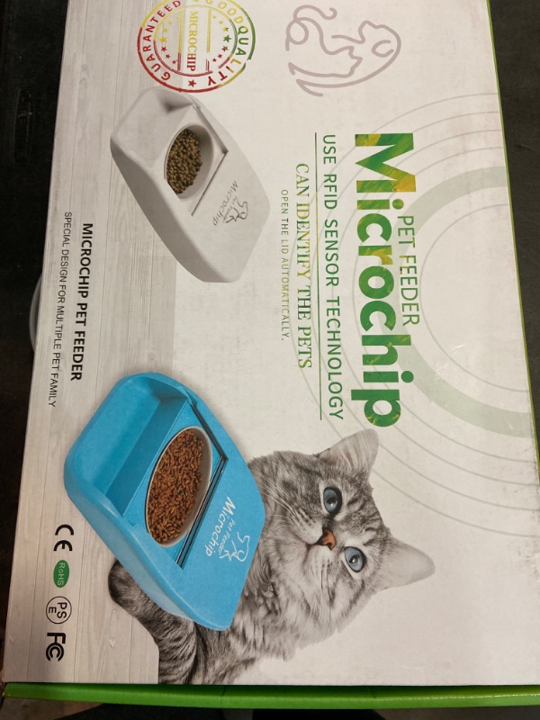 Photo 3 of MPM Automatic Microchip Pet Feeder, Multi-Pet Cat Dog Feeder, RFID Tag, Suitable for Both Wet and Dry Food