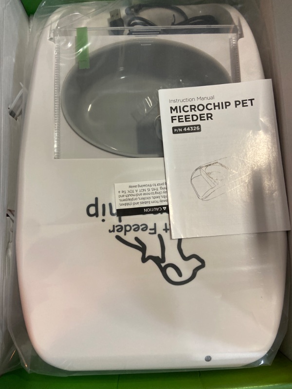 Photo 2 of MPM Automatic Microchip Pet Feeder, Multi-Pet Cat Dog Feeder, RFID Tag, Suitable for Both Wet and Dry Food