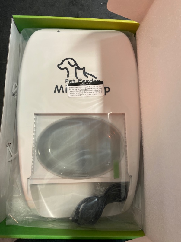 Photo 2 of MPM Automatic Microchip Pet Feeder, Multi-Pet Cat Dog Feeder, RFID Tag, Suitable for Both Wet and Dry Food