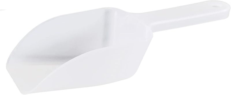 Photo 1 of Foodservice 4 OZ Scoop, 6.3 X 2.95 X 2.16", PP Utility Ice Scoop, Translucence, Plastic Kitchen Scoops for Weddings, Candy Dessert Buffet, Ice Cream, Protein Powders, Coffee, Tea 15666-1PK-NPF