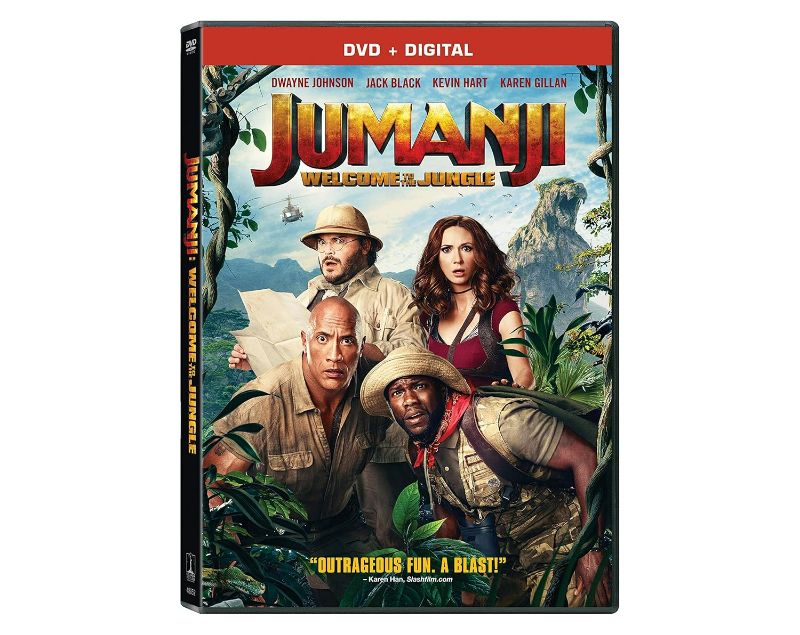 Photo 1 of Jumanji: Welcome to the Jungle [DVD] Case damaged