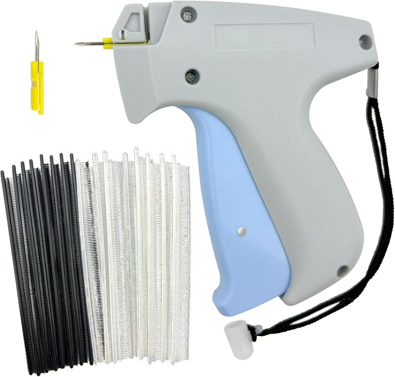 Photo 1 of 2102 Pieces Fine Stitch Gun Stitchy Quick Clothing Fixer, Mini Stitch Tagging Gun for Clothing, Quick Stitch Gun Kit with 2 Finest Needles and 2100 Micro Fasteners