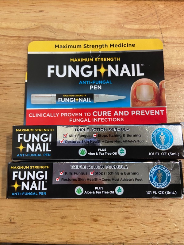 Photo 2 of Fungi-Nail, Pen applicator Anti-fungal Solution 0.10 Fl Oz (Pack of 2)