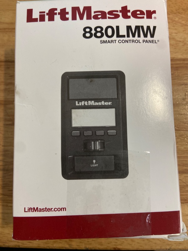 Photo 3 of 880LMW Smart Control Panel ONLY Compatible with LiftMaster MyQ formats Security+ 2.0 and LiftMaster Wi-Fi Garage Door Openers.