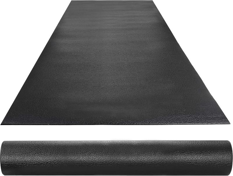 Photo 1 of Exercise Equipment Treadmill Mat, 8x3 FT Anti-Slip Workout Mat 0.22 Inch Thick Floor Protection Noise-Reducing Exercise Mat for Home, Gym, Yoga, and Weightlifting