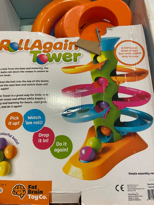 Photo 2 of Fat Brain Toys FA178-1 Marble Run Multi-Coloured