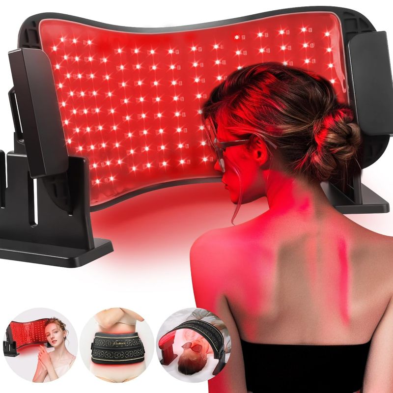 Photo 1 of Multifunction Red Light Therapy for Body and Face, 850nm Near-Infrared Light Therapy LED Mask Facial Body Beauty Equipment for Skin Care at Home