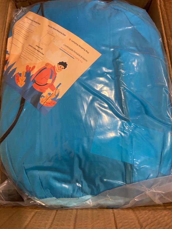 Photo 1 of Double Sleeping Bags for Adults 2 Person, XL Queen Size Combinable Two Person Sleeping Bags for Camping RV Waterproof, Lightweight 2 Person Sleeping Bags for Indoor Outdoor
