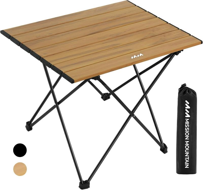 Photo 1 of UltraPort Compact Camp Table, Outdoor Folding Table, Portable Camping Side Table, Ultralight Aluminum Beach Table, Small Camping Table with Carry Bag for Camping, Picnic