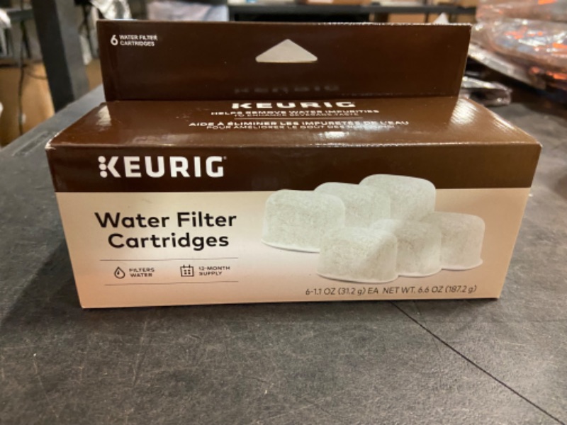 Photo 2 of Keurig Water Filter Refill Cartridges, Replacement Water Filter Cartridges, Compatible with 2.0 K-Cup Pod Coffee Makers, 6 Count