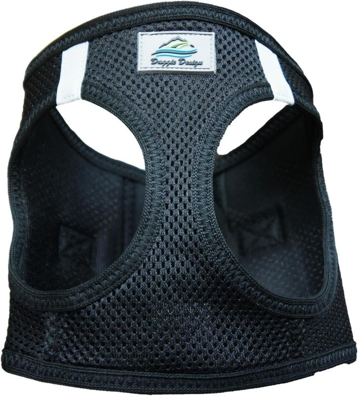 Photo 1 of 2XL/3XL Doggie Design American River Ultra Choke Free Dog Harness - Black