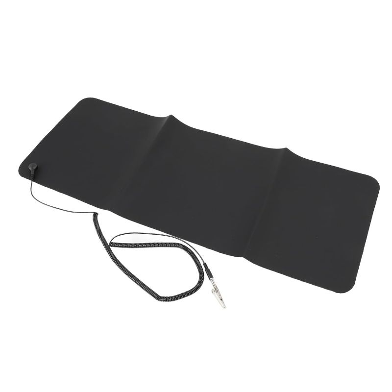 Photo 1 of Grounding Mat Static Control Stress Relief footrest Mouse Pad Serene Environment Yoga Desk PU 250x680mm