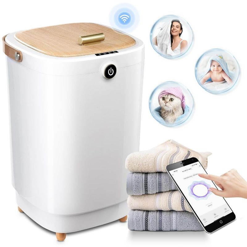 Photo 1 of Large Towel Warmers for Bathroom, Wifi Remote Control Timed Hot Towel Warmer for Facials, 25L Luxury Capacity Towel Warmers for Spa, Hotel, Salon, Baby Care