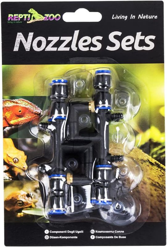 Photo 1 of REPTI ZOO 4 Pieces Spray Nozzles Adjustable Fine Misting Water for Reptiles