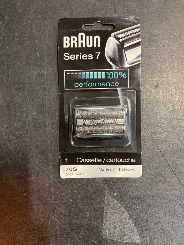 Photo 2 of Braun Series 7 70S Electric Shaver Head Replacement Cassette – Silver