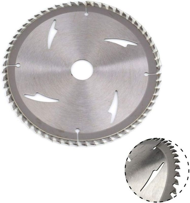 Photo 1 of 7 Inch 60T Fine Finish Carbide Cutting Saw Blade For Wood Cutting