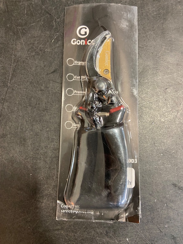 Photo 2 of gonicc 8" Professional Premium Titanium Bypass Pruning Shears (GPPS-1003), Hand Pruners, Garden Clippers.