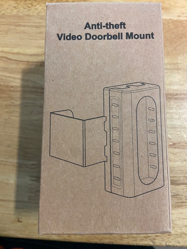 Photo 3 of Anti-Theft Blink Doorbell Door Mount,No-Drill Mounting Bracket for Blink Video Doorbell cover Holder Not Block Doorbell Sensor Easy to Install Blink Video Doorbell Accessories