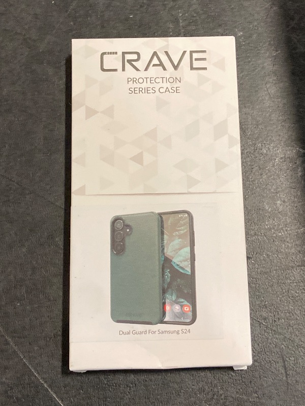 Photo 1 of Crave Dual Guard for Samsung Galaxy S24 Case, Shockproof Protection Dual Layer Case for Samsung Galaxy S24 - Forest Green