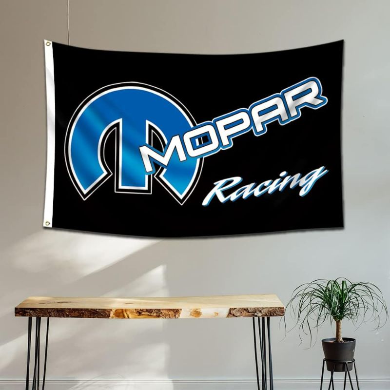 Photo 1 of Flag Racing Car Banner (3x5ft ,Heavy Duty, Durable 150D Polyester) Brass Grommets For Outdoor Room Man Cave