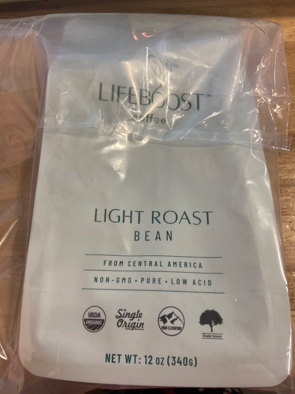 Photo 3 of Lifeboost Coffee Light Roast Coffee Beans - Low Acid Organic Light Roast Coffee - Single Orgin Non-GMO Light Roast Coffee - Third Party Tested For Mycotoxins & Pesticides - Whole Bean - 12 Ounces