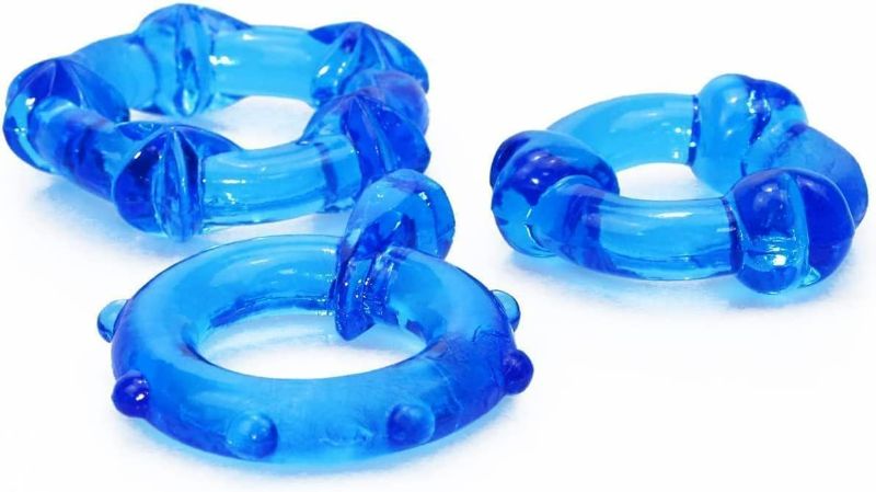 Photo 1 of 2024 Cook Ring Sex Toy for Men Adult Silicone Cook Penis for Men Toy for Couples Erection Harder Stronger Longer Machine Sweater Penis Enlargement J2U029