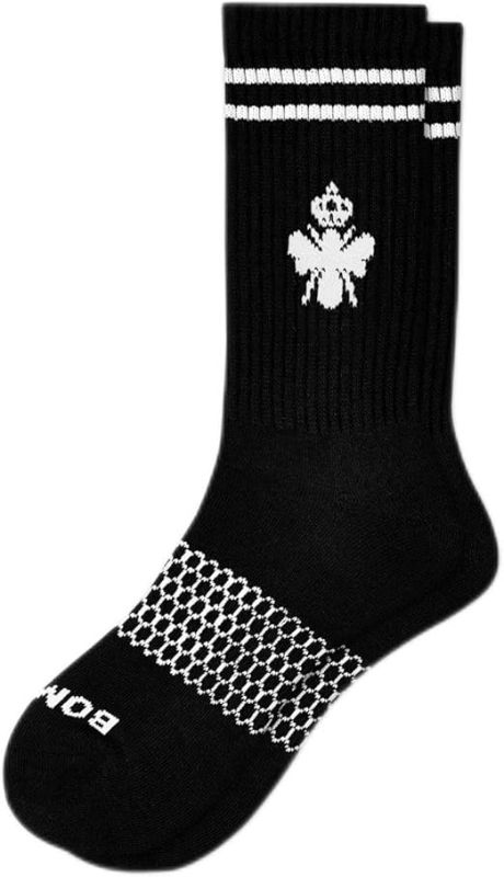 Photo 1 of Medium BOMBAS 4PACK Mens Calf Crew Socks Black