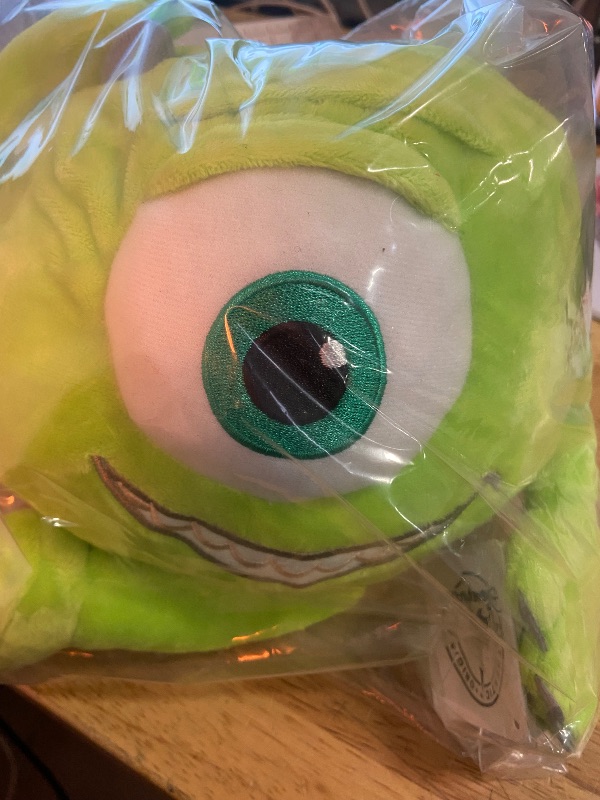 Photo 3 of 13 inch Monsters Inc Mike Wazowski soft plush