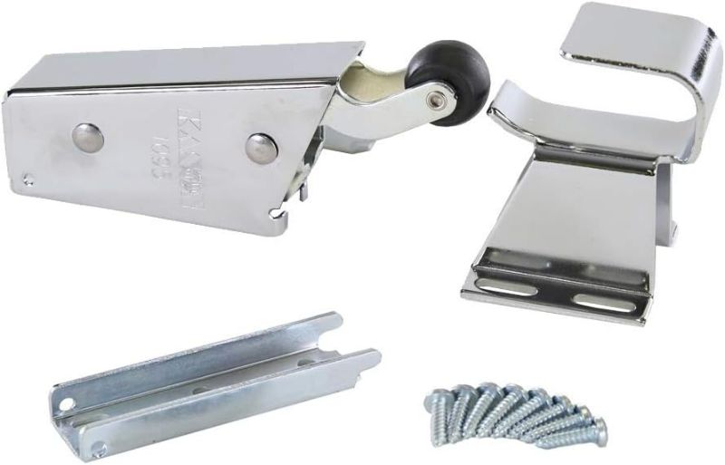 Photo 1 of Kason 1095 Spring Action Door Closer with Adjustable Wide Hook 7/8 to 1 5/8 Inch Offset,