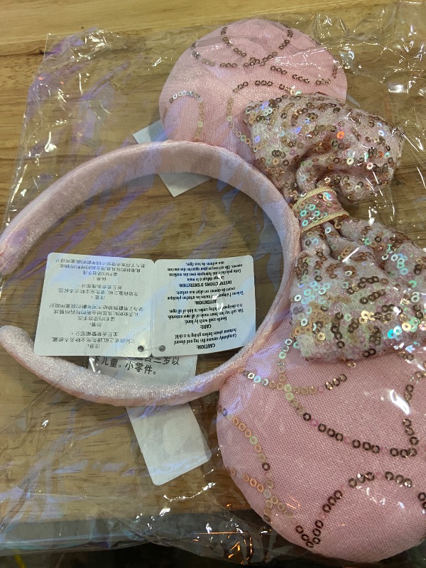 Photo 3 of Disney Parks Exclusive - Minnie Mickey Ears Headband - Bibbidi Bobbidi Boutique