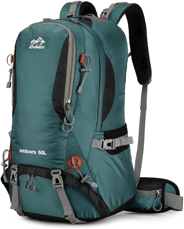 Photo 1 of 50L Waterproof Internal Frame Backpack-Ideal for Outdoor hiking, Camping and mountain-climbing